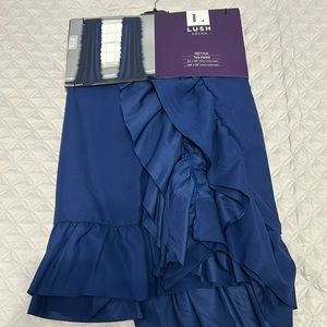Brand New Navy Two Panel Curtains